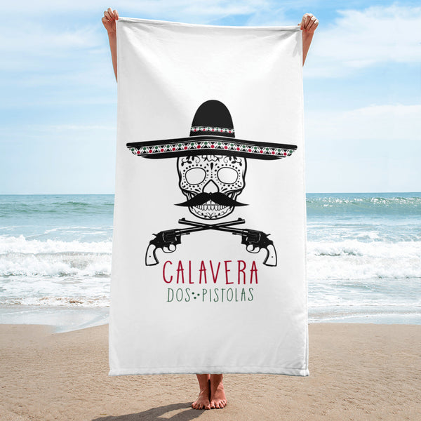 Calavera Beach Towel