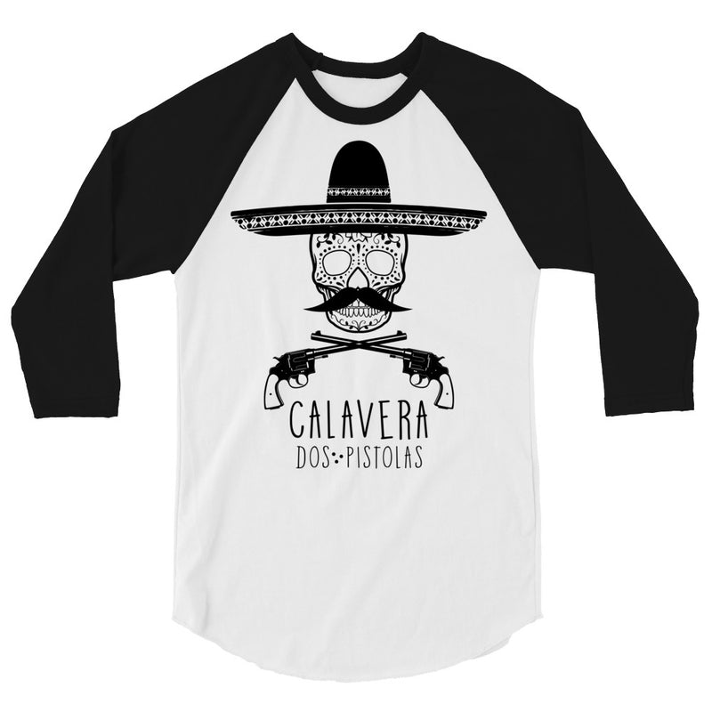 3/4 sleeve Calavera B