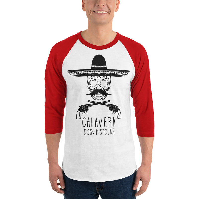 3/4 sleeve Calavera B